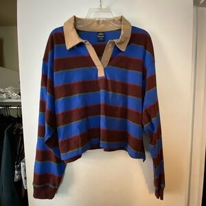 Netflix Stranger Things Cotton Rugby Polo from No Boundaries NWT XXL